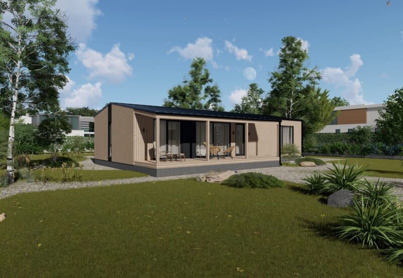 Модульный дом Барн 113