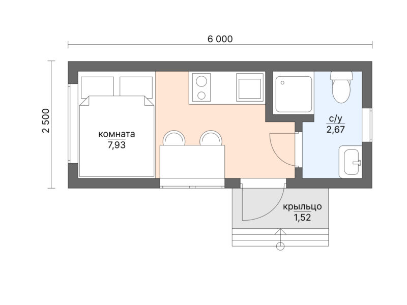 Модульный дом С-13