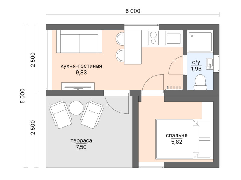 Модульный дом С-32