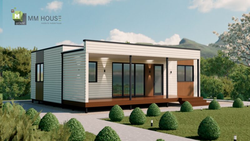 Минимализм 72 м2 с 2 спальнями и гардеробной