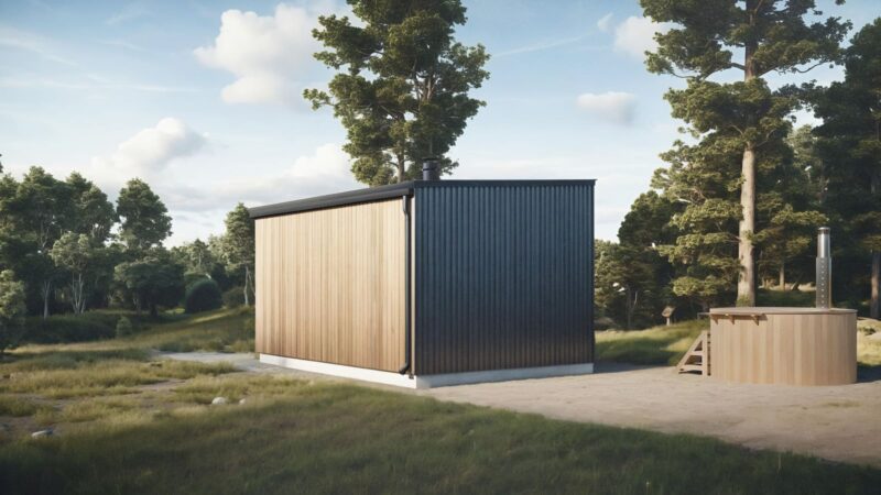 Модульная баня Йель 15