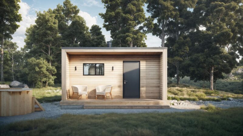 Модульная баня Йель 15