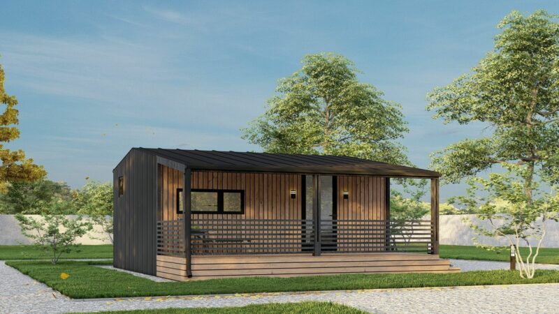 Модульный дом-баня Симпл 37