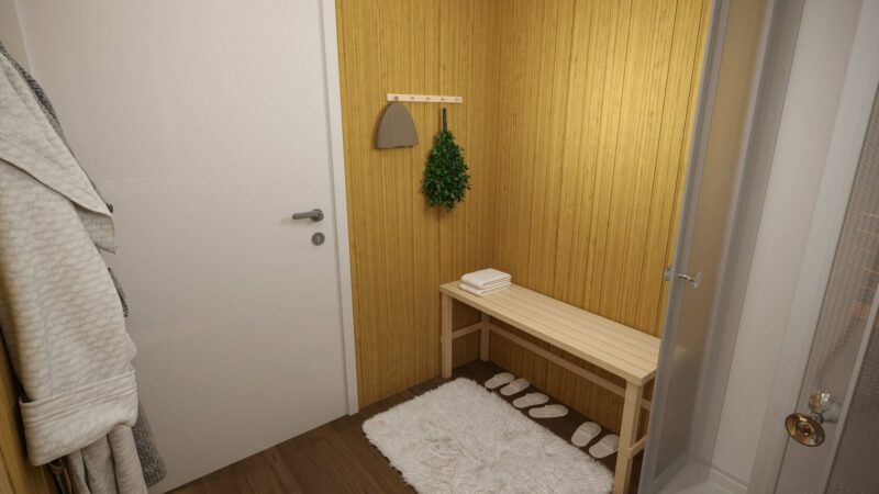 Модульный дом-баня Симпл 57