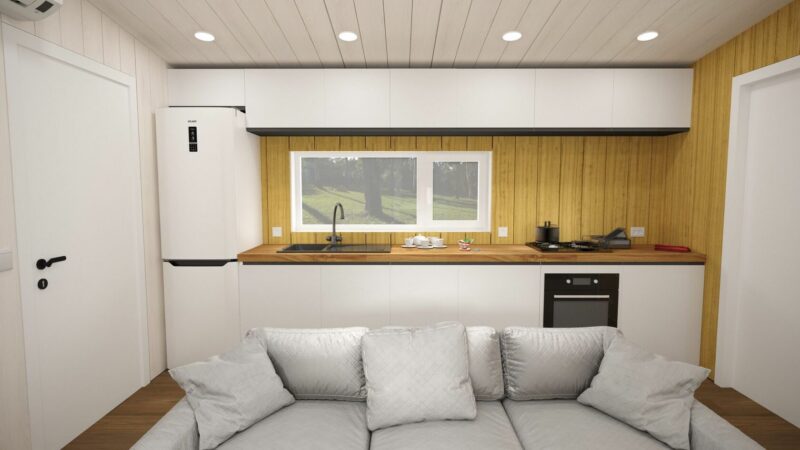 Модульный дом-баня Симпл 57