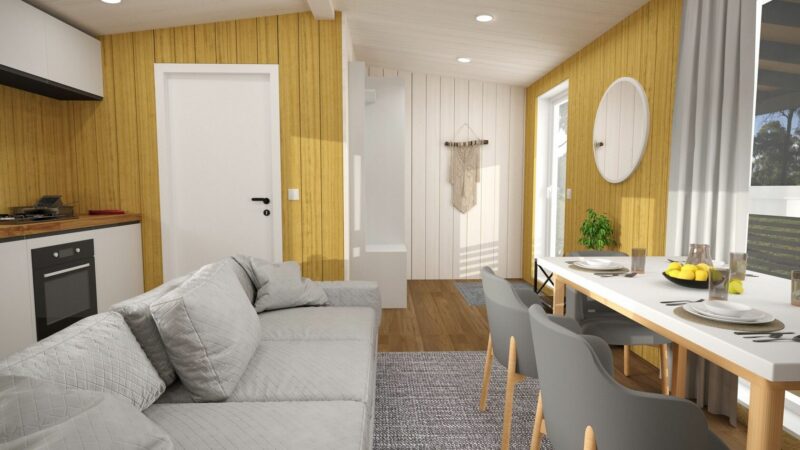 Модульный дом-баня Симпл 57