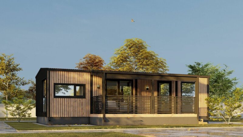 Модульный дом Симпл 57