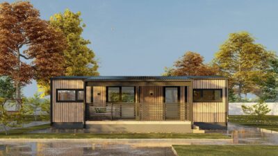 Модульный дом-баня Симпл 57