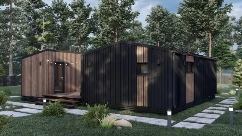 Проект «ГЛЭМП 45 + Баня»