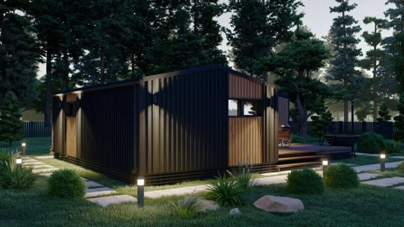 Проект «ГЛЭМП 45 + Баня»