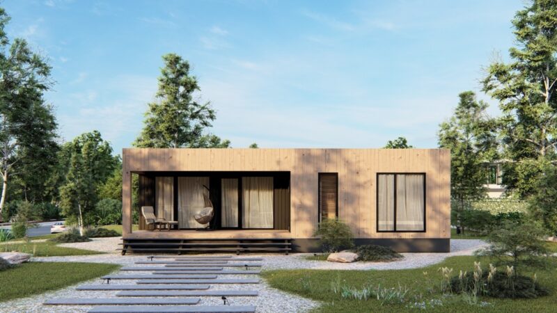 Модульный дом Куб 85