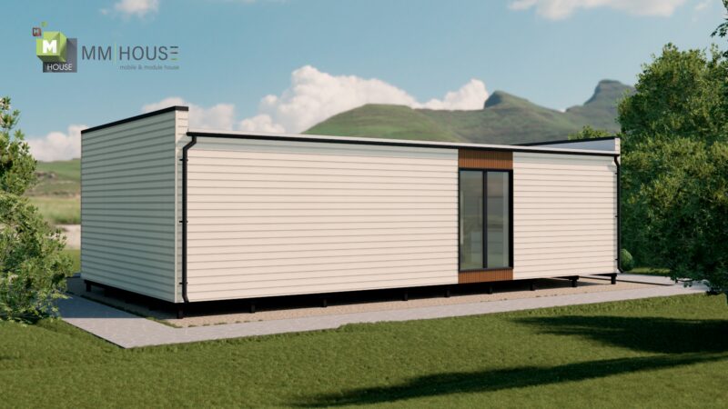 Минимализм 72 м2 с 2 спальнями и гардеробной